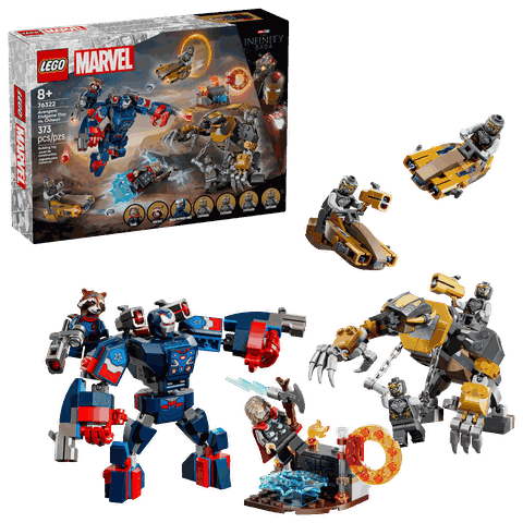 Lego Marvel Avengers: Endgame Thor vs. Chitauri 76322