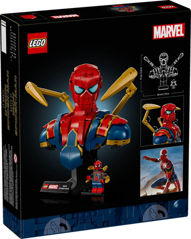 LEGO Marvel Iron Spider-Man Bust 76326