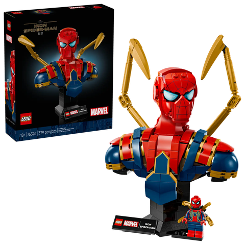 LEGO Marvel Iron Spider-Man Bust 76326