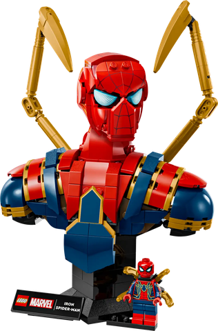 LEGO Marvel Iron Spider-Man Bust 76326