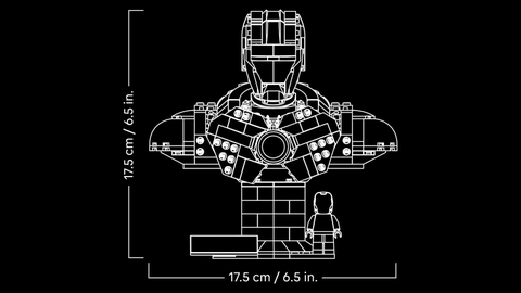 LEGO Iron Man MK4 Bust 76327