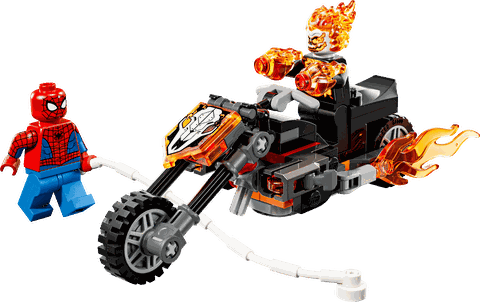 Lego Marvel Spider-Man vs. Ghost Rider Motorcycle 76335