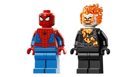 Lego Marvel Spider-Man vs. Ghost Rider Motorcycle 76335