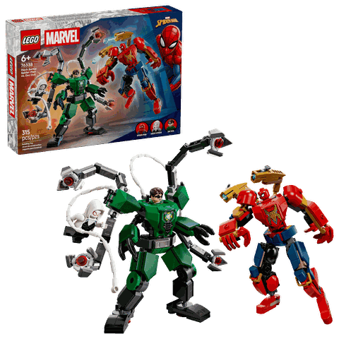 Lego Marvel Mech Battle: Spider-Man vs. Doc Ock 76338