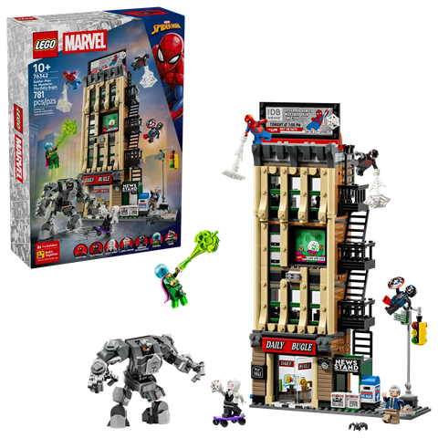 LEGO Marvel Spider-Man vs. Mysterio: The Daily Bugle 76342