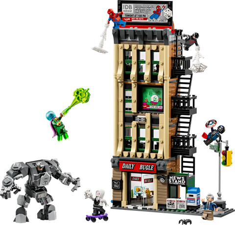 LEGO Marvel Spider-Man vs. Mysterio: The Daily Bugle 76342
