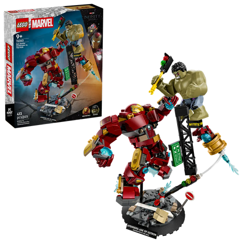 LEGO Marvel Epic Battle: Hulkbuster vs. The Hulk 76343