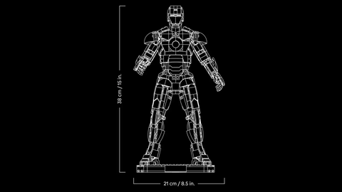 LEGO Marvel Iron Man Mark 3 Collectors' Edition 76344