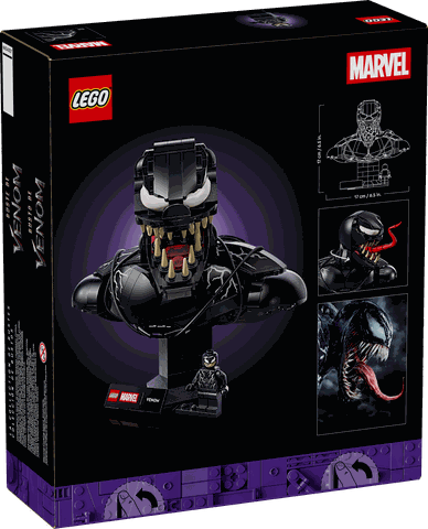 LEGO Marvel Venom Bust 76356