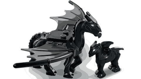 Lego Harry Potter Hogwarts Carriage and Thestrals 76400