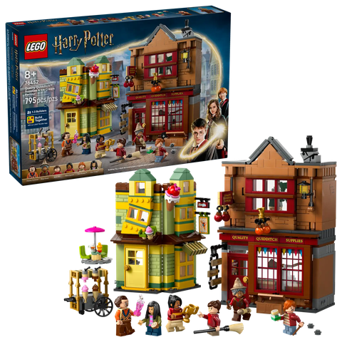 LEGO Quality Quidditch™ Supplies & Ice Cream Parlour 76452