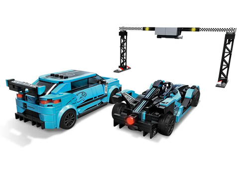 LEGO Speed Formula E Panasonic Jaguar Racing GEN2 car & Jaguar I-PACE eTROPHY 76898