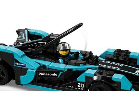 LEGO Speed Formula E Panasonic Jaguar Racing GEN2 car & Jaguar I-PACE eTROPHY 76898