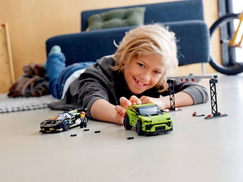 Lego Lamborghini Urus ST-X & Lamborghini Huracán Super Trofeo EVO 76899