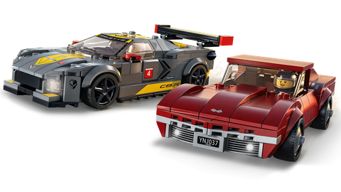 LEGO Speed Chevrolet Corvette C8.R Race Car and 1969 Chevrolet Corvette 76903