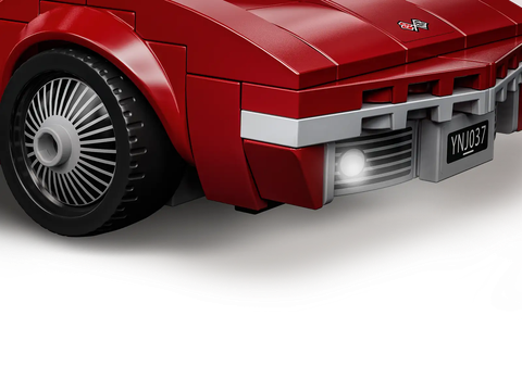 LEGO Speed Chevrolet Corvette C8.R Race Car and 1969 Chevrolet Corvette 76903