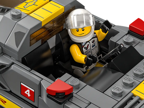 LEGO Speed Chevrolet Corvette C8.R Race Car and 1969 Chevrolet Corvette 76903