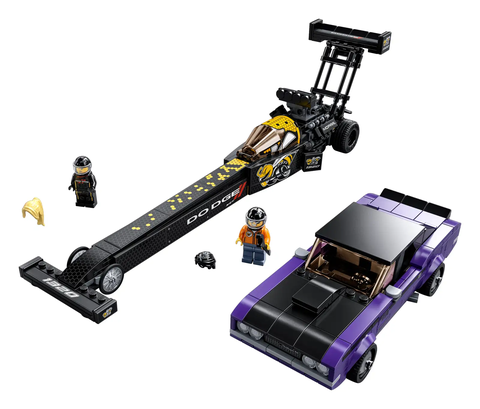 LEGO Mopar Dodge//SRT Top Fuel Dragster and 1970 Dodge Challenger T/A 76904