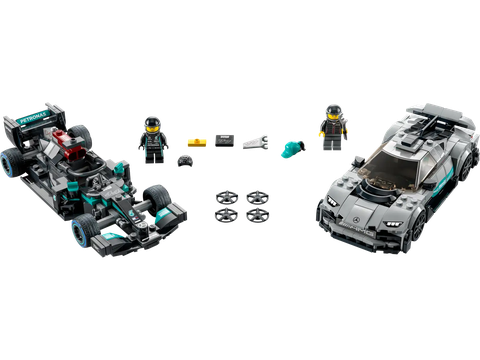 LEGO Speed Mercedes-AMG F1 W12 E Performance & Mercedes-AMG Project One 76909