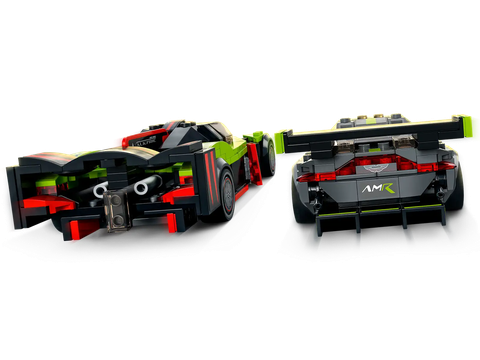 LEGO Speed Aston Martin Valkyrie AMR Pro and Aston Martin Vantage GT3 76910