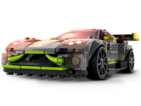 LEGO Speed Aston Martin Valkyrie AMR Pro and Aston Martin Vantage GT3 76910