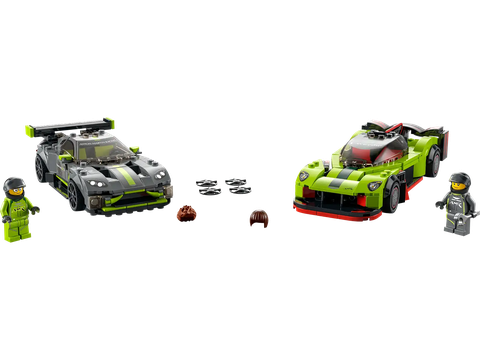 LEGO Speed Aston Martin Valkyrie AMR Pro and Aston Martin Vantage GT3 76910