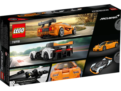 LEGO Speed McLaren Solus GT & McLaren F1 LM 76918