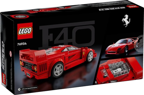 LEGO Speed Ferrari F40 Supercar 76934