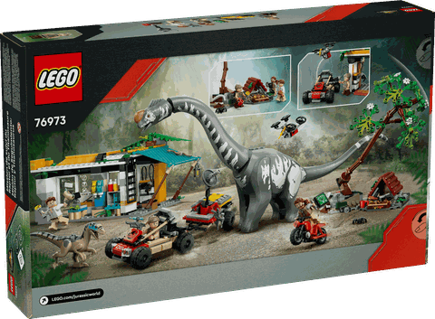 LEGO Raptor & Titanosaurus Tracking Mission 76973