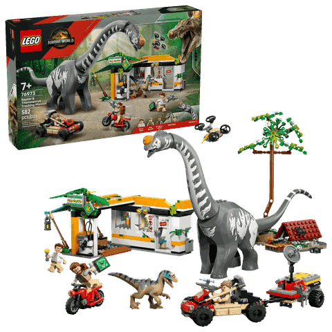 LEGO Raptor & Titanosaurus Tracking Mission 76973