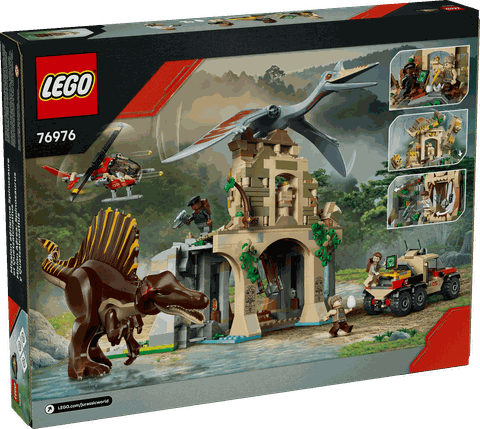 LEGO Spinosaurus & Quetzalcoatlus Air Mission 76976