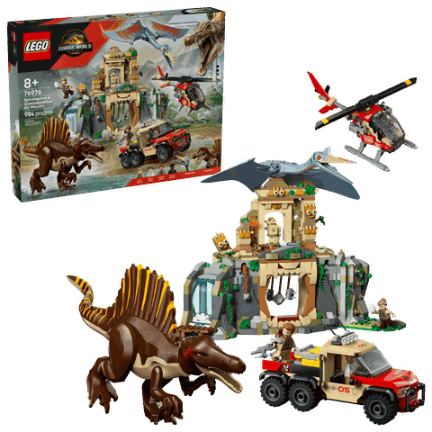 LEGO Spinosaurus & Quetzalcoatlus Air Mission 76976