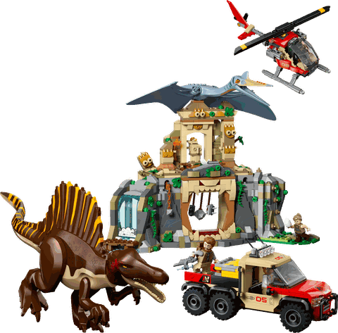 LEGO Spinosaurus & Quetzalcoatlus Air Mission 76976