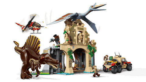 LEGO Spinosaurus & Quetzalcoatlus Air Mission 76976