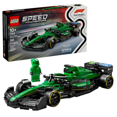 LEGO Speed Aston Martin Aramco F1® AMR24 Race Car 77245