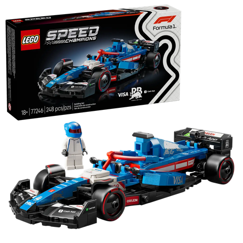 LEGO Speed Visa Cash App RB VCARB 01 F1® Race Car 77246