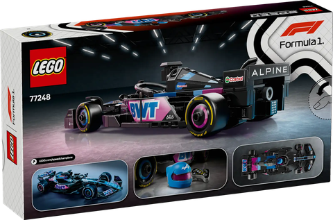 LEGO speed BWT Alpine F1® Team A524 Race Car 77248