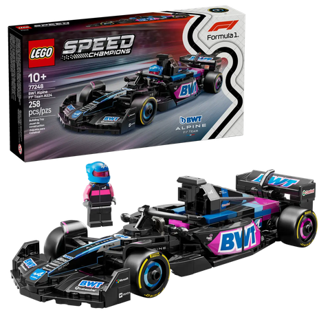 LEGO speed BWT Alpine F1® Team A524 Race Car 77248