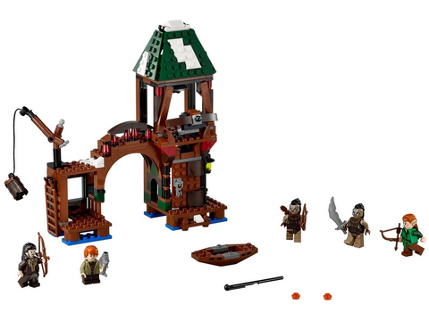 Lego Hobbit Attack on Lake-town 79016