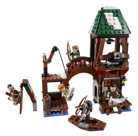 Lego Hobbit Attack on Lake-town 79016