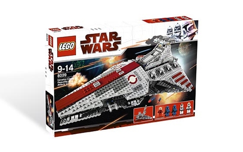 Lego Star Wars Venator-Class Republic Attack Cruiser 8039