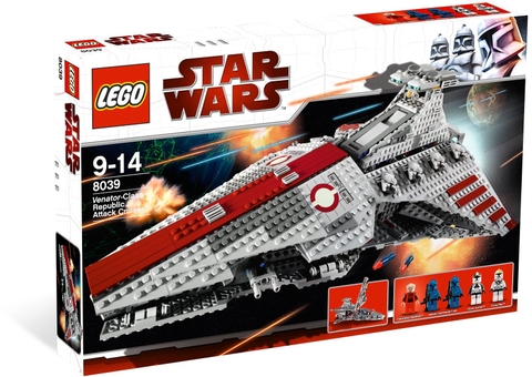 Lego Star Wars Venator-Class Republic Attack Cruiser 8039