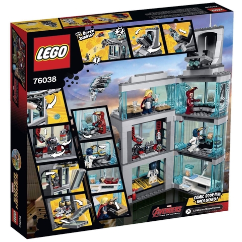 Lego Marvel Avengers Attack on Avengers Tower 76038
