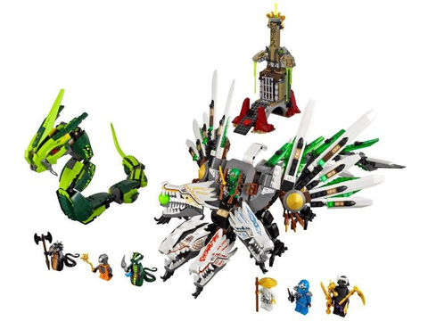 Lego Ninjago Epic Dragon Battle 9450