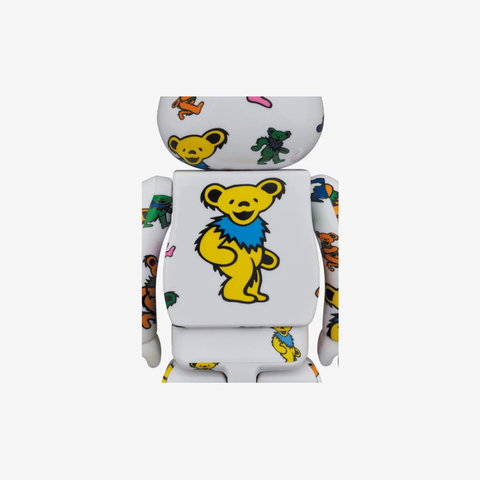 Bearbrick x Grateful Dead Dancing Bear 100% & 400% Set