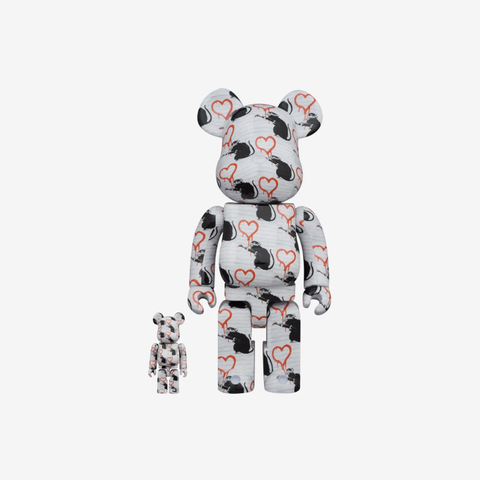 Bearbrick Love Rat 100% & 400% Set
