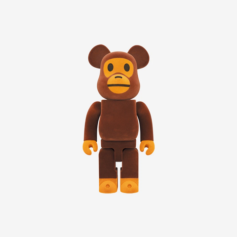 Bearbrick x BAPE Baby Milo 100% & 400% Set