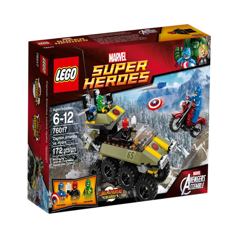 Lego Marvel Super Heroes Captain America vs Hydra 76017