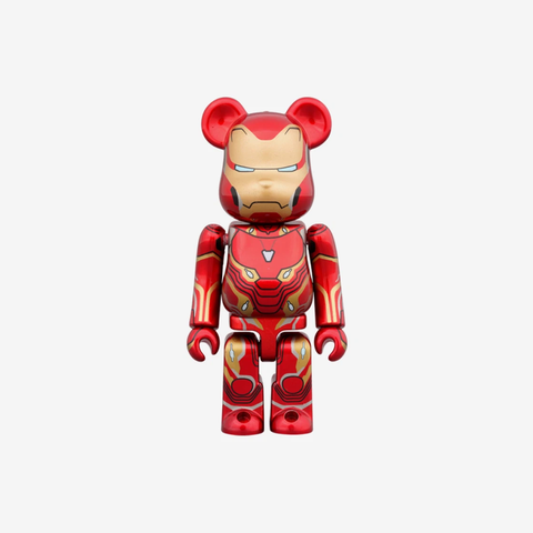 Bearbrick Marvel Iron Man Mark 50 100% & 400% Set