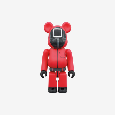 Bearbrick x Squid Game Guard Square 100% & 400% Set